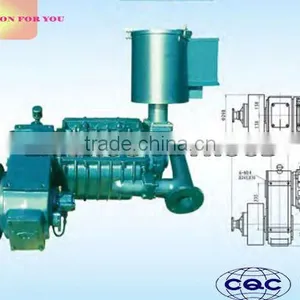 55m3 Bulk Cement Trailer With V Shape Tank Air Compressor thumbnail-1