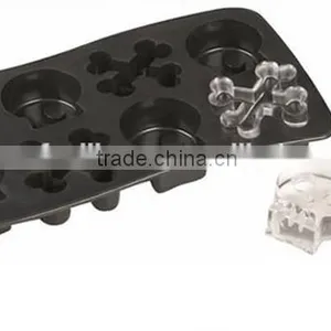 Skull Silicone Cookies Mold, China Cake Mold,ice Mold thumbnail-5