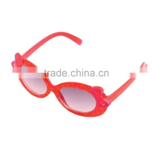 Fashion Baby Kids Children Sun Glasses Plastic Sunglasses Girls Bow Eyewear thumbnail-5