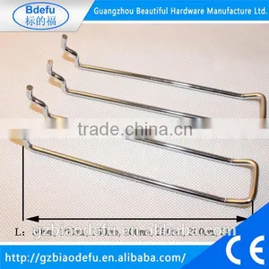 Supermarket Chrome Metal Pegboard Euro Hooks thumbnail-1