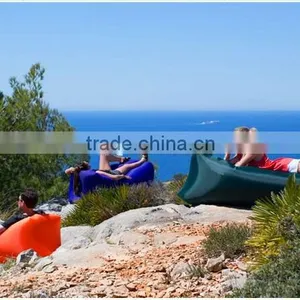 Nylon Ripstop Banana Sleeping Bag Inflatable Sofa For Sale thumbnail-3