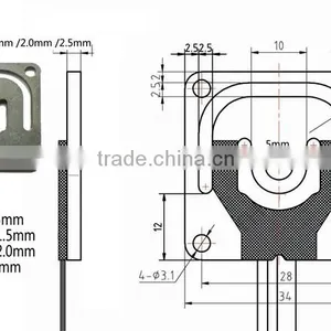 Miniature Low Cost Body Fat Scale Load Cell thumbnail-3
