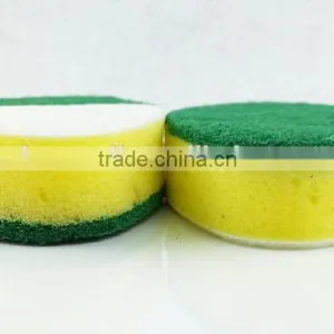 Kitchen Cleaning Long Handle Cleaning Sponge Brush Cleaning Sponges With Handle thumbnail-5