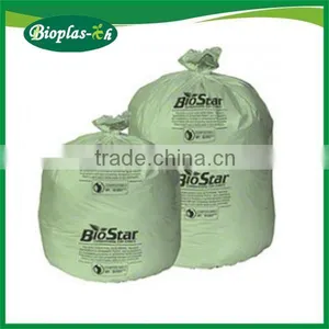 2016 New Biodegradable Easy Handle Drawstring Trash Bag With Heavy Duty thumbnail-1