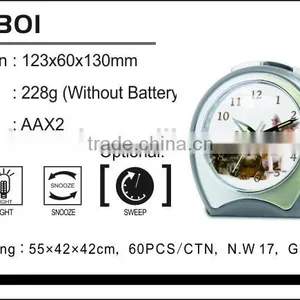 Promotion Musical Alarm Clocks Good Reputation/Melody Table Clocks Hot Sale Types thumbnail-2