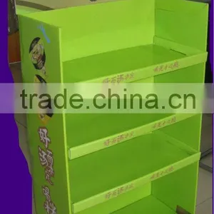Rack for Sale, Cardboard Floor Display From Shanghai, Display Stand thumbnail-1