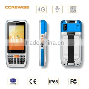 The First 4G LTE Date Collect Industrial Handheld Android With NFC Barcode Scanner thumbnail-2