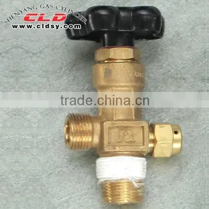 CNG Aluminum Alloy Lined Cylinder Oxygen Gas Cylinder Valves thumbnail-1