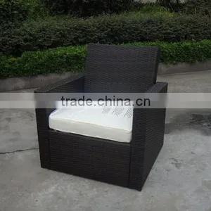 Garden 4Pcs Wicker Sofa Set KD thumbnail-2