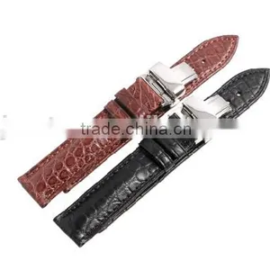 Luxury 100 % Alligator Handmade Leather Watch Strap for IWatch thumbnail-3