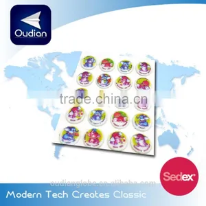 OEM Custom Cute Cartoon Puffy Sticker thumbnail-4