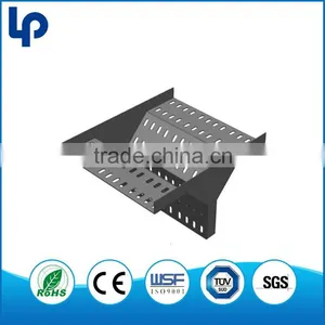 Solid Electroplated Salt Spray Galvanized Cable Trunking Duct , Perforated Cable Duct thumbnail-1