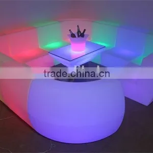Color Change Outdoor Waterproof Plastic Bar Led Sofa With Remote Control thumbnail-1