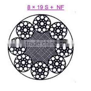 Strong Strength Elevator Steel Wire Rope 8x19S thumbnail-2