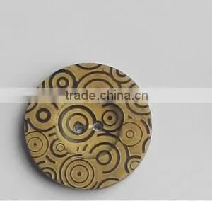 High Quality Laser Wooden Button Manucfactory in Wenzhou China thumbnail-1