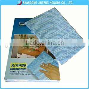 Quality Spunlaced Nonwoven Window Cleaning Cloths thumbnail-1