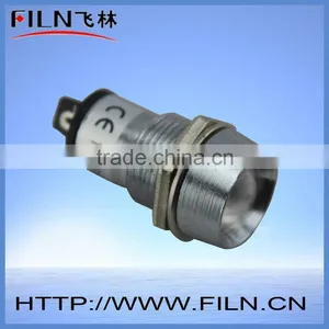 FL1-024 16mm 220v LED Indicator Light Metal Panel Mount thumbnail-1