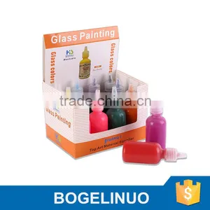 Non-toxic Kids DIY 30mlx12 Colors Glass Paint thumbnail-1