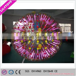 Luminous Inflatable Body Zorb Ball, Kids Body Zorb/ Body Bumper Ball thumbnail-2
