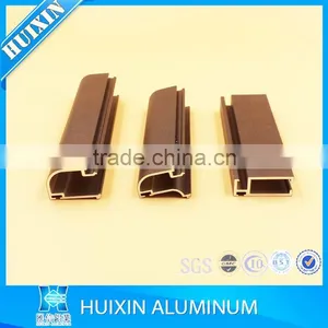 White and Cream Powder Coated Aluminium Extrusion Profile for Iraq Market thumbnail-1