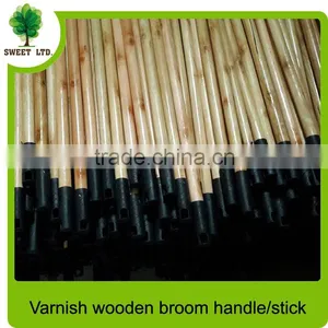 Very Durable Varnished Wooden Handle With Plastic Cap for Garden Tools thumbnail-3