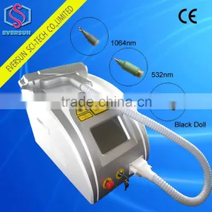 Telangiectasis Treatment Hot Sale Q Switched Nd Yag Laser Tattoo Removal Nd Yag Laser Tattoo Removal Machine With CE 1000W thumbnail-1