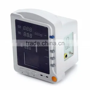 Medical Device Vital Sign NIBP SpO2 Monitoring Adult Pediatric and Neonatal Multiparameter Portable Patient Monitor thumbnail-3