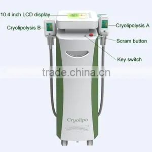 Improve Blood Circulation Professional Cryo Slimming Fat Freezing Cryolipolysis Machine For Spa/clinic/hospital 3.5