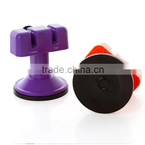 Knife Sharpener 2 Stage Manual Diamond Knife Sharpener With Suction Pad thumbnail-4