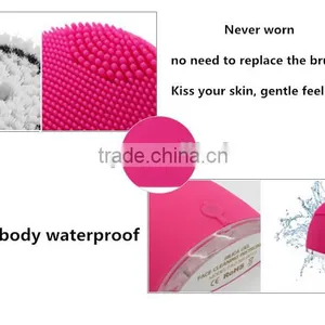 Customized the First Generation Anion Silicone Facial Cleansing Instrument thumbnail-4