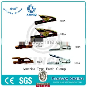 Kingq 500A America Type Earth Clamp for Welding Machine With ce thumbnail-1