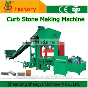 SY3000 Full Automatic Hydraulic Concrete Kerbstone Mould Making Machines India thumbnail-1