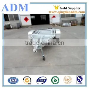 Single / Double Toilet Trailer With Galvanized Hot Dip thumbnail-3