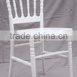 White Resin/Acrylic/PolyCarbonate Napoleon Chair--strong thumbnail-1