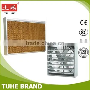 Eco-friendly Circulating Water Pad and Fan Greenhouse Cooling Systems thumbnail-1
