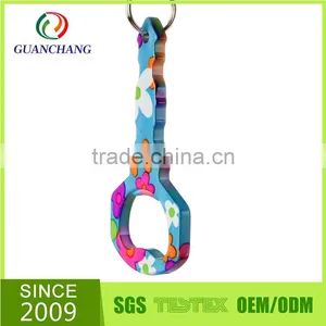 Promotional Custom Shape Bottle Opener Parts With Keychain thumbnail-2