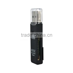 2016 Superspeed 2 in 1 USB 3.0 Card Reader SD/MicroSD/TF Trans-flash Card USB3.0 Adapter Converter Tool thumbnail-4