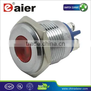 16mm Metal 120 Volt Led Indicator Lights GQ16AS-D thumbnail-1