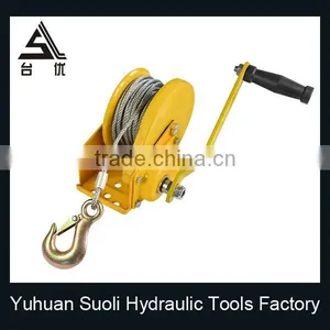 Manufacturing 1200lbs Powder Coated Portable Brake Warping Winch thumbnail-2