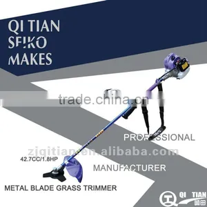 METAL BLADE GRASS TRIMMER,BRUSH CUTTER 42.7cc/1.8HP thumbnail-1