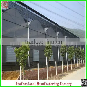 Commercial Plastic Vegetable Greenhouse for Sale With Seedbed thumbnail-1