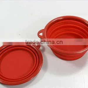 Foldable Pet Bowl, Silicone Pet Bowl, Foldable Bowl thumbnail-1