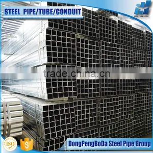 Cold Rolled 15/15mm Tube Pre Galvanized Steel Pipe thumbnail-2