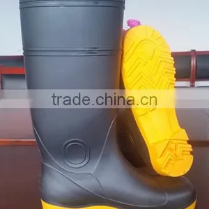 PVC Insole Material and PVC Upper Material PVC Safety Boots thumbnail-1