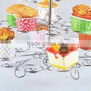 4-tire Solid Metal Display Stand for Wedding Cake thumbnail-5