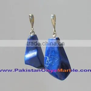 STERLING SILVER PENDANTS LAPIS LAZULI JEWELRY thumbnail-1