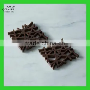 Custom Engraved Wooden Trivet Wooden Hot Pad Wooden Kitchen Hot Pads thumbnail-4