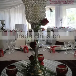 Candle Holder Crystal /wedding Table Centerpiece thumbnail-4