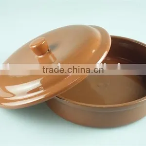 Terracotta Pot,stocklot Cheap Stoneware Pot, Terracotta Colour Soup& Stock Pots, thumbnail-5