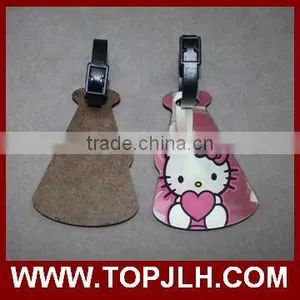 Blank MDF Luggage Tag,sublimation Baggage Tag With Belt thumbnail-2